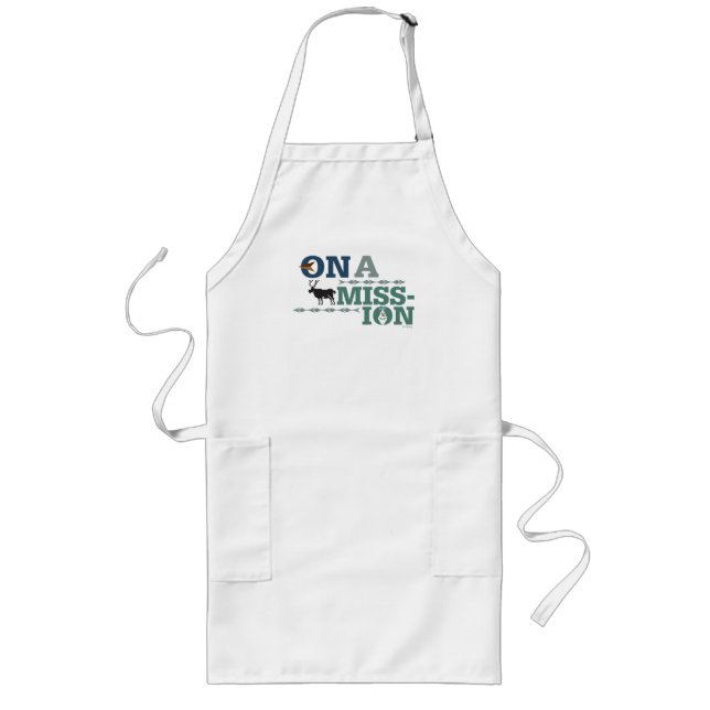 Olaf & Sven | On a Mission Long Apron (Front)