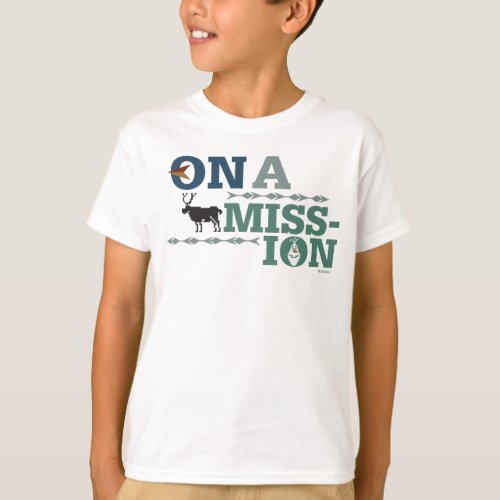Olaf  Sven  On a Mission T_Shirt