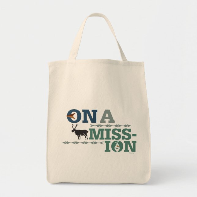 Olaf & Sven | On a Mission Tote Bag (Front)