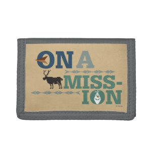 Olaf & Sven On a Mission Tri-fold Wallet