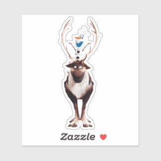 olaf & sven sticker