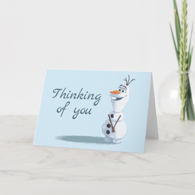 Olaf - Thinking of You Card (Front)