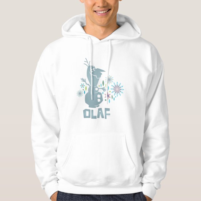 Olaf | Today Will be Perfect - Flowers Hoodie (Front)