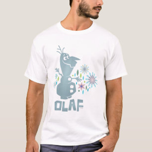 Olaf   Today Will be Perfect - Flowers T-Shirt