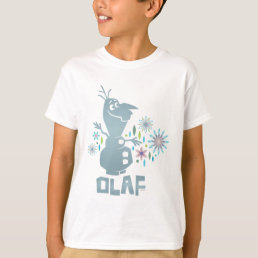 Olaf | Today Will be Perfect - Flowers T-Shirt