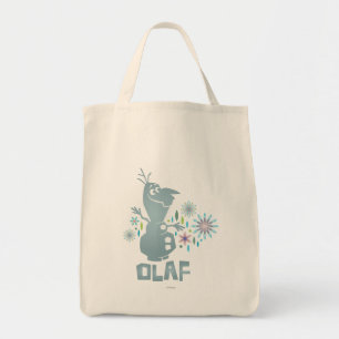 Olaf Today Will be Perfect - Flowers Tote Bag