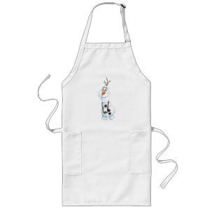 Olaf Today Will be Perfect Long Apron