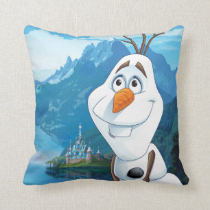 Olaf Today Will be Perfect Throw Pillow