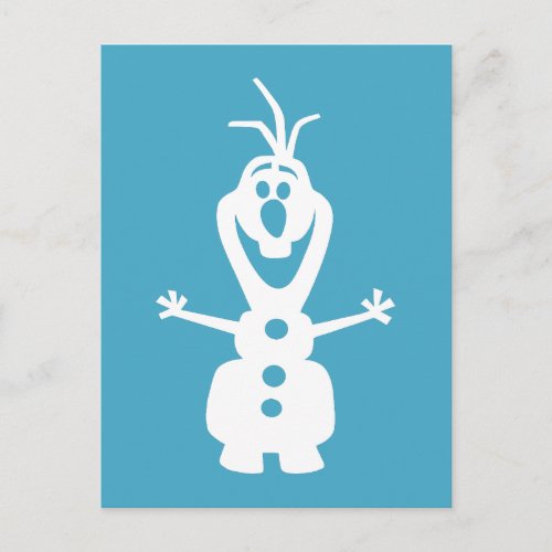 Olaf  Warm Hug For You Warm Hug For Me Postcard