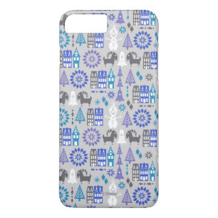 Olaf   Warm Hugs All Around Pattern iPhone 8 Plus/7 Plus Case