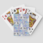 Olaf | Warm Hugs All Around Pattern Playing Cards