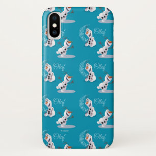 Olaf Wave of Snowflakes iPhone X Case