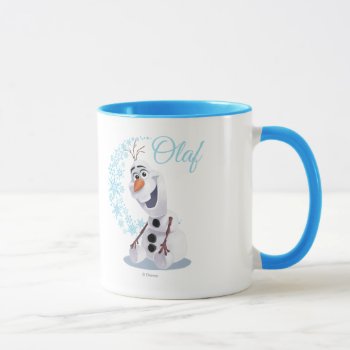 Olaf | Wave Of Snowflakes Mug by frozen at Zazzle