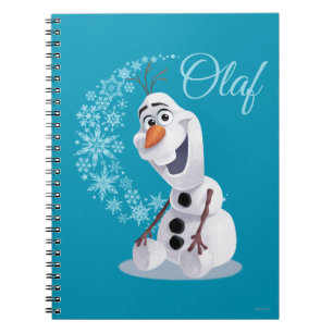 Olaf Wave of Snowflakes Notebook