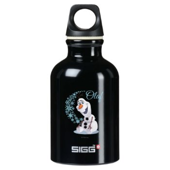 Olaf | Wave Of Snowflakes Water Bottle by frozen at Zazzle