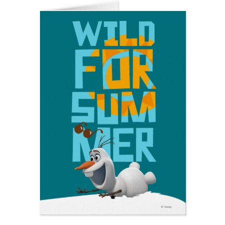 Olaf | Wild For Summer With Orange Circle
