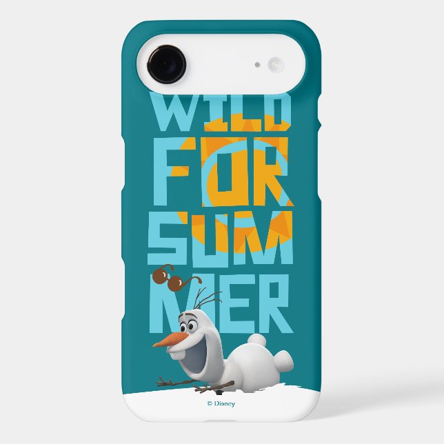Olaf | Wild for Summer with Orange Circle Case-Mate iPhone Case (Back)