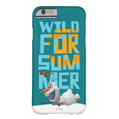 Olaf | Wild for Summer with Orange Circle Barely There iPhone 6 Case