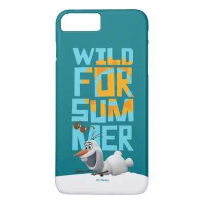 Olaf | Wild for Summer with Orange Circle iPhone 8 Plus/7 Plus Case