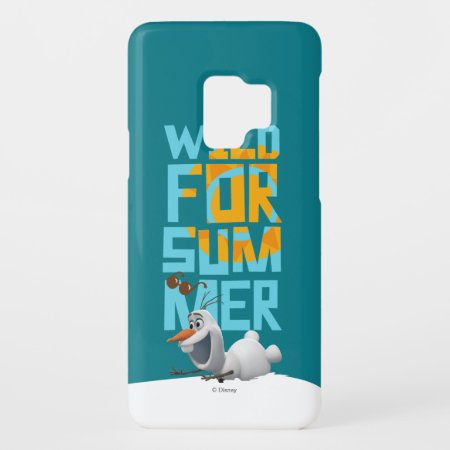 Olaf | Wild For Summer With Orange Circle Case-mate Samsung Galaxy S9 