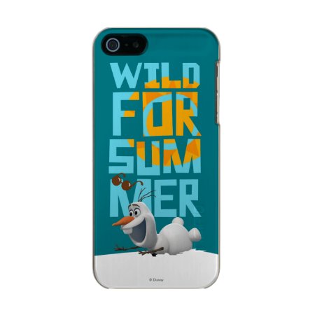 Olaf | Wild For Summer With Orange Circle Metallic Iphone Se/5/5s Case