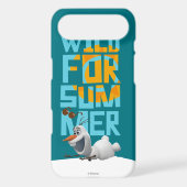 Olaf | Wild for Summer with Orange Circle iPod Touch (5th Generation) Cover (Back)