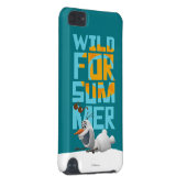 Olaf | Wild for Summer with Orange Circle iPod Touch (5th Generation) Cover (Back/Right)