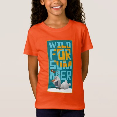 Olaf | Wild for Summer with Orange Circle T-Shirt
