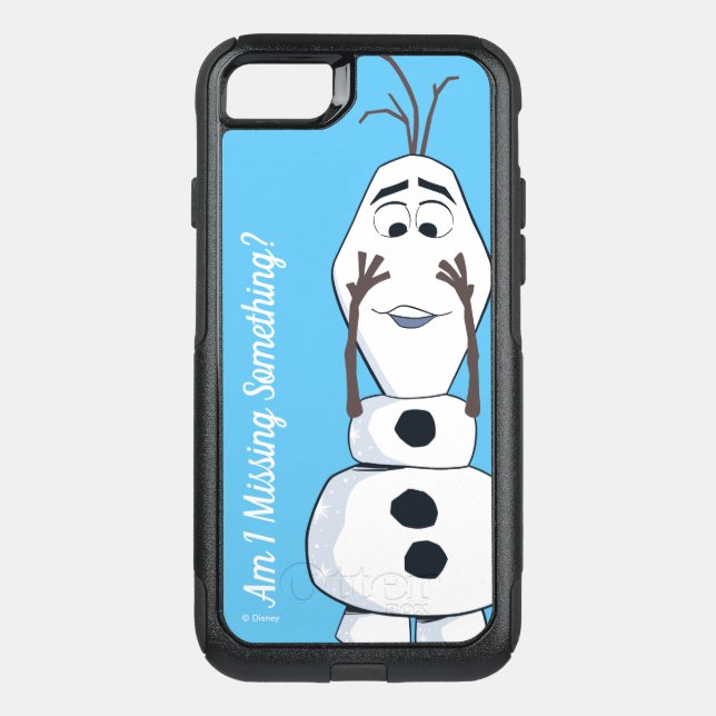 Olaf With No Nose Otterbox iPhone Case (Back)