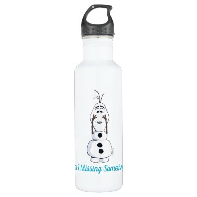 Olaf With No Nose Stainless Steel Water Bottle