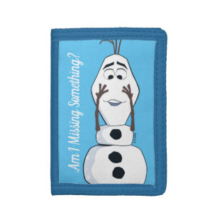 Olaf With No Nose Tri-fold Wallet
