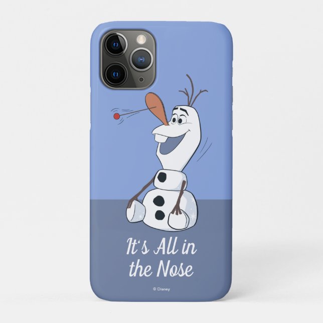 Olaf With Paddle Ball Nose Case-Mate iPhone Case (Back)