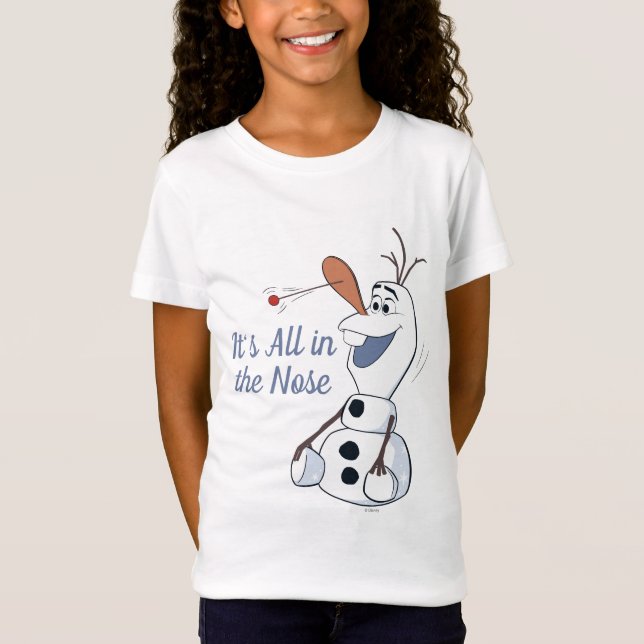 Olaf With Paddle Ball Nose T-Shirt (Front)