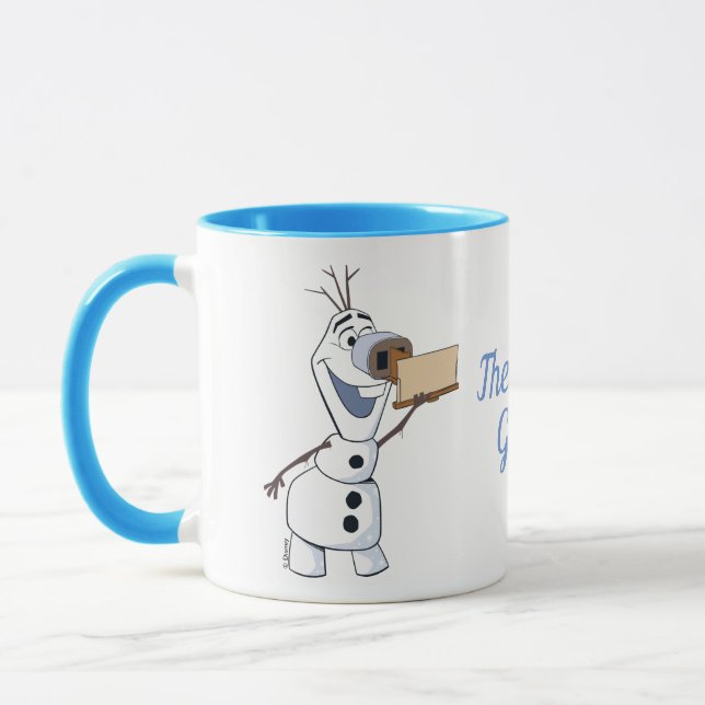 Olaf With Viewfinder Nose Mug (Left)