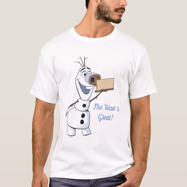 Olaf With Viewfinder Nose T-Shirt (Front)