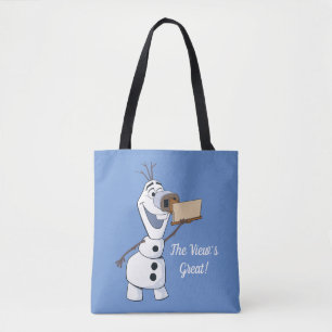 Olaf With Viewfinder Nose Tote Bag