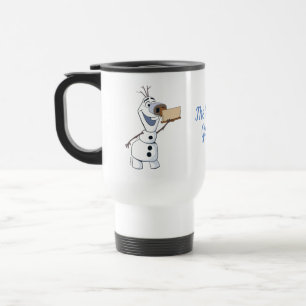 Olaf With Viewfinder Nose Travel Mug