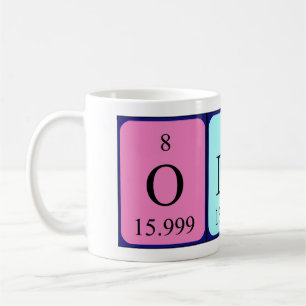 Olai periodic table name mug