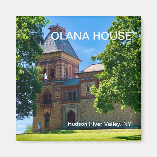 Olana House, Hudson River Valley, NY Magnet (Front)