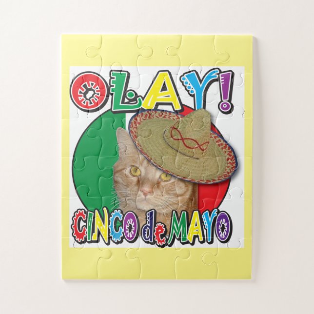 Olay! Cinco DeMayo Jigsaw Puzzle (Vertical)