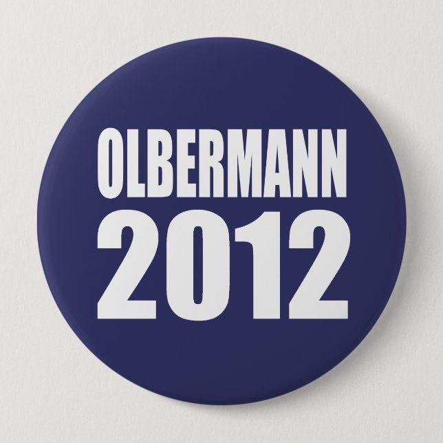 OLBERMANN Election Gear Pinback Button (Front)