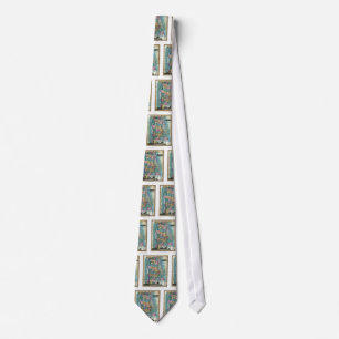 Old 1826 Alabama Map Neck Tie