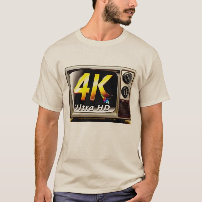 Old 4K Ultra HD T-Shirt (Front)