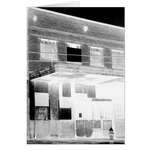 Old Abandon Building negative Cards (Front)