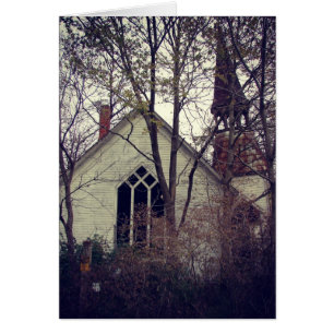 Old Abandoned Church Cards