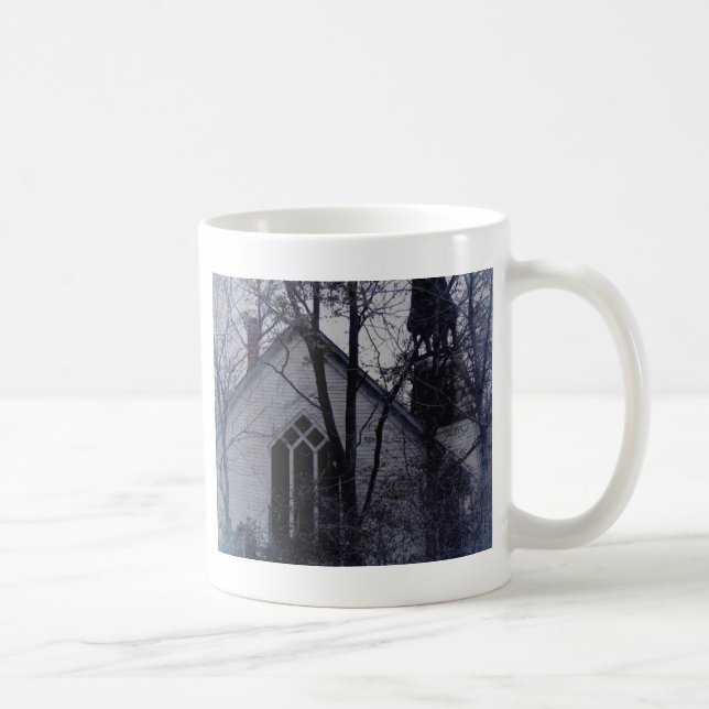 Old Abandoned Church Coffee Mug (Right)