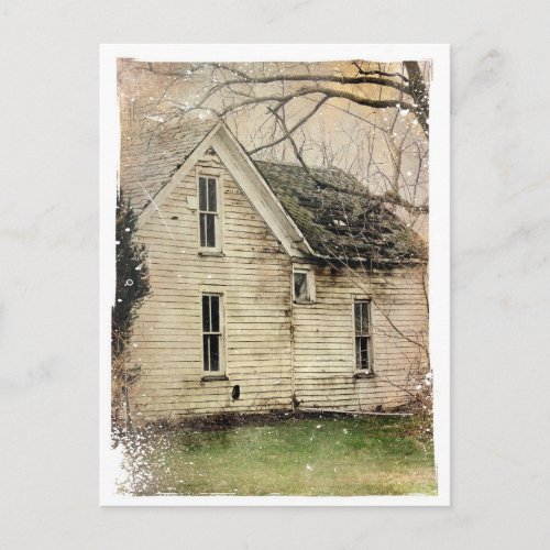 Old Abandoned House Postcard