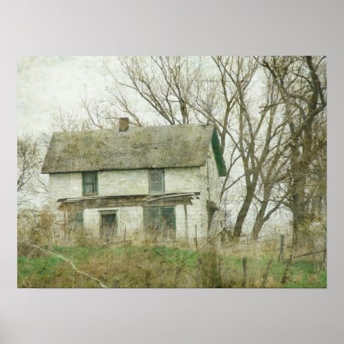 Old Abandoned House Poster