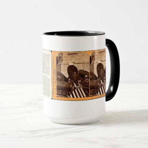Old Abe The Wisconsin War Eagle_ Stereoview Mug