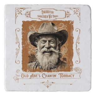 Old Abe's Chawin' Tobaccy Trivet